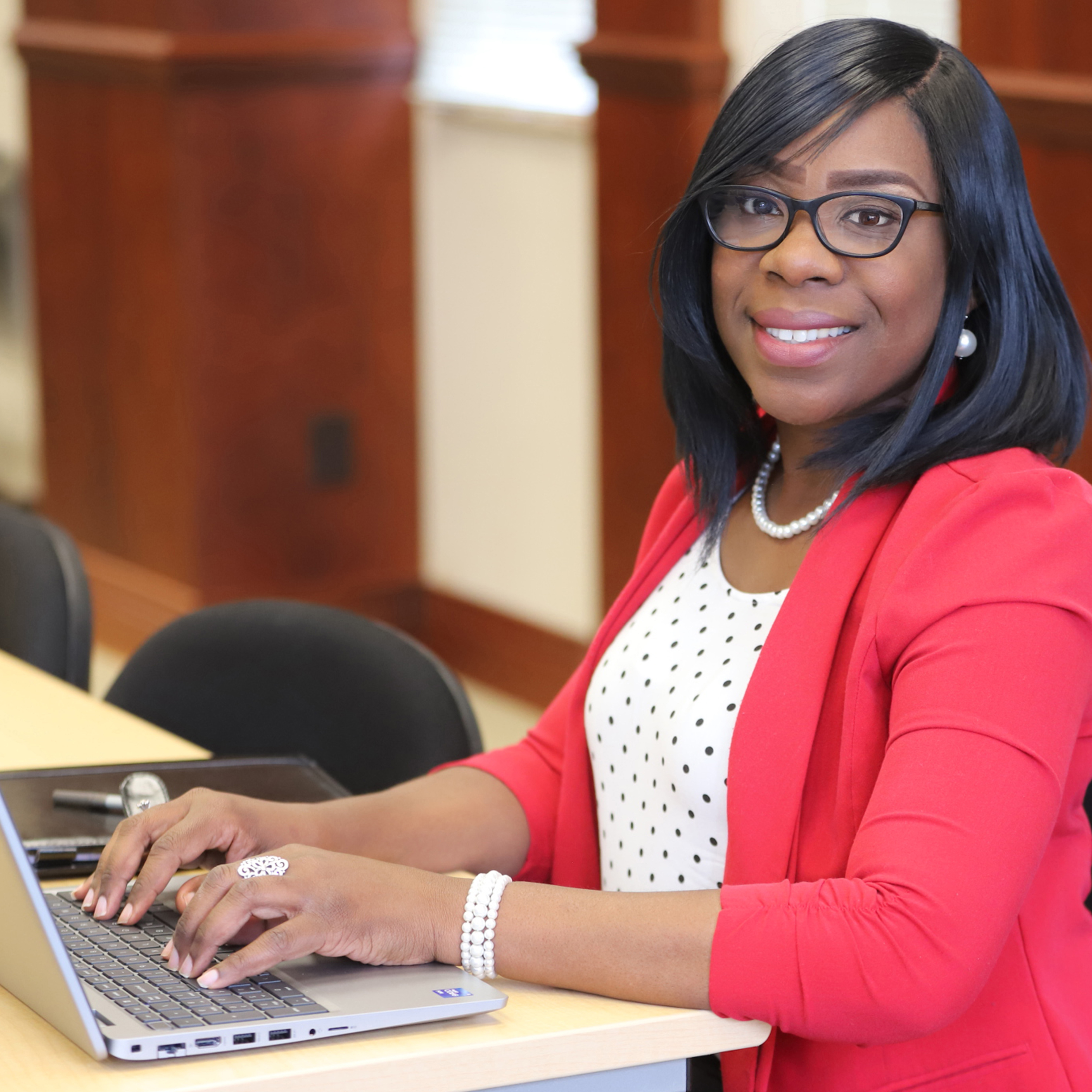 image of NC student in Business Office Systems and Support